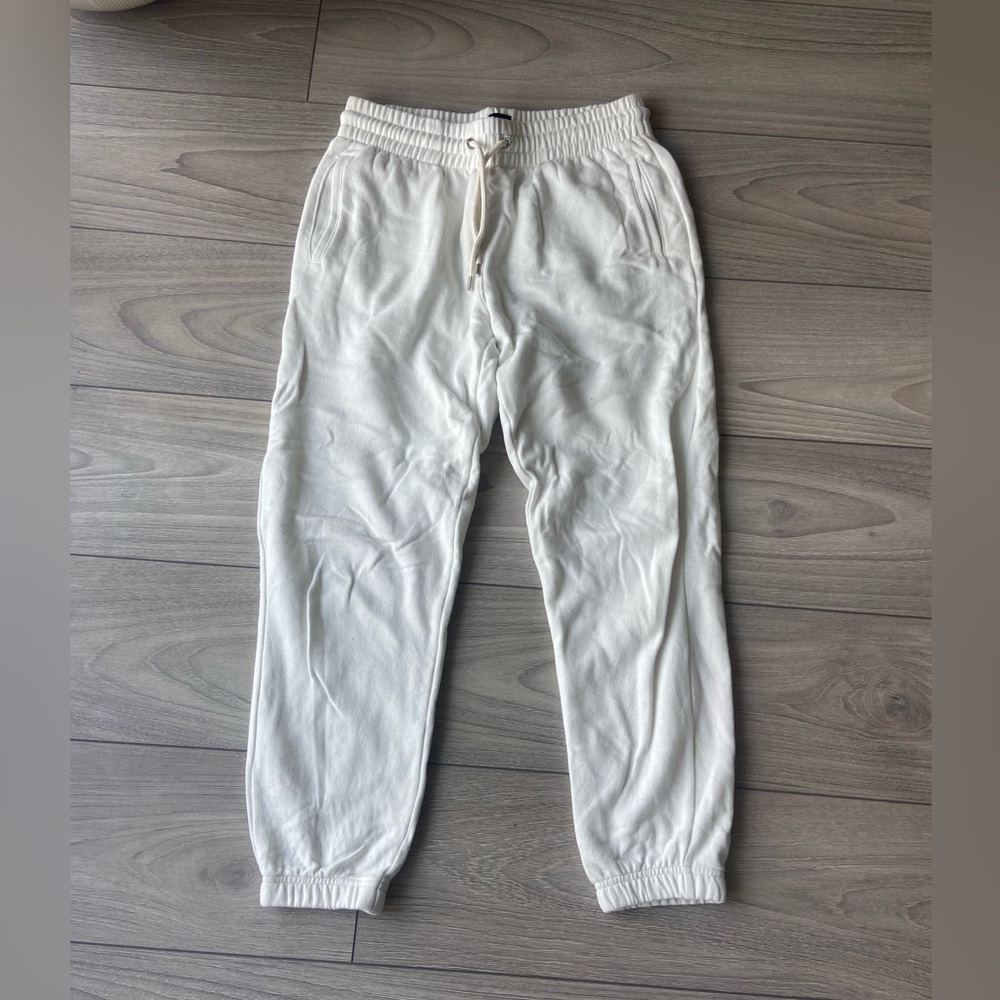 Gap Vintage Soft Classic Joggers in off white
